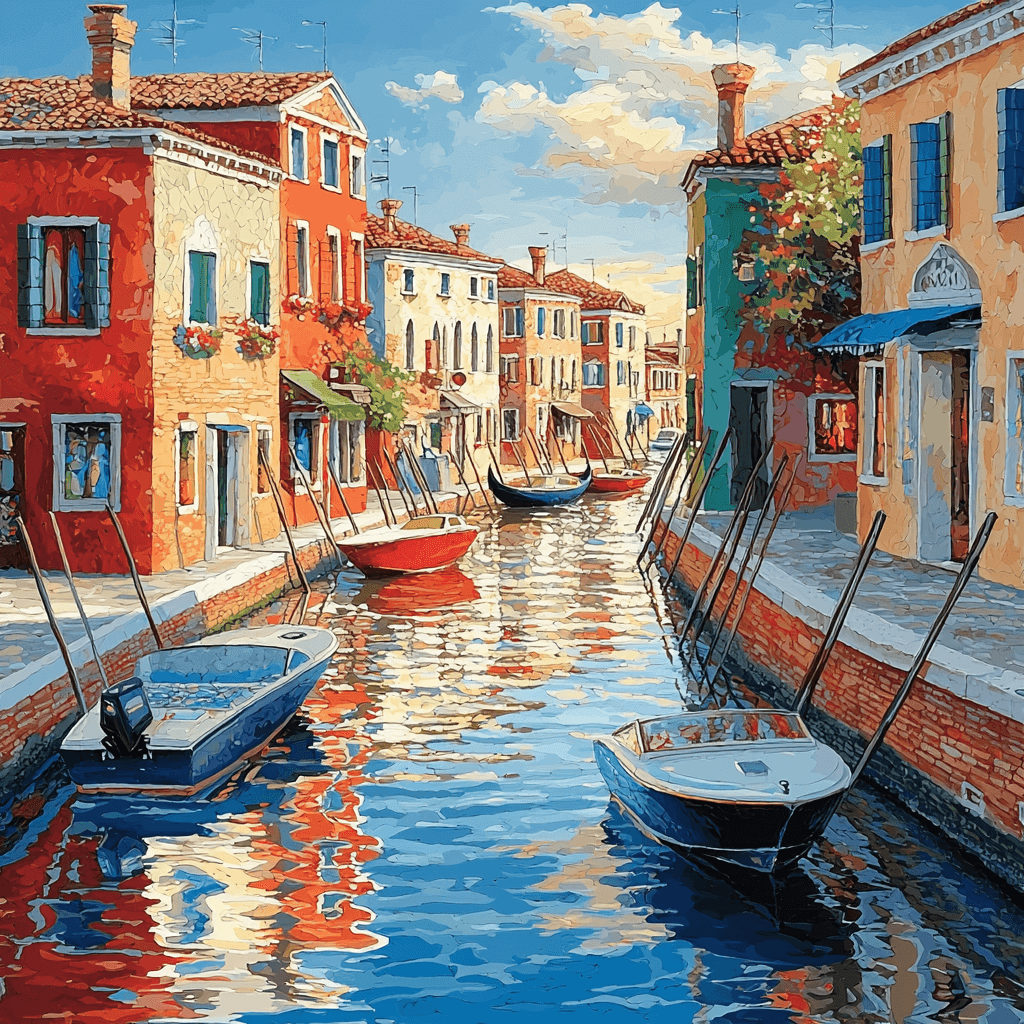 Murano Island - Venice Paint By Numbers