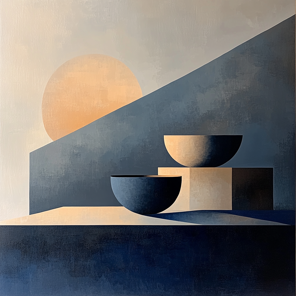 Paul Cézanne Inspired Still Harmony Of Vessels Paint by numbers art