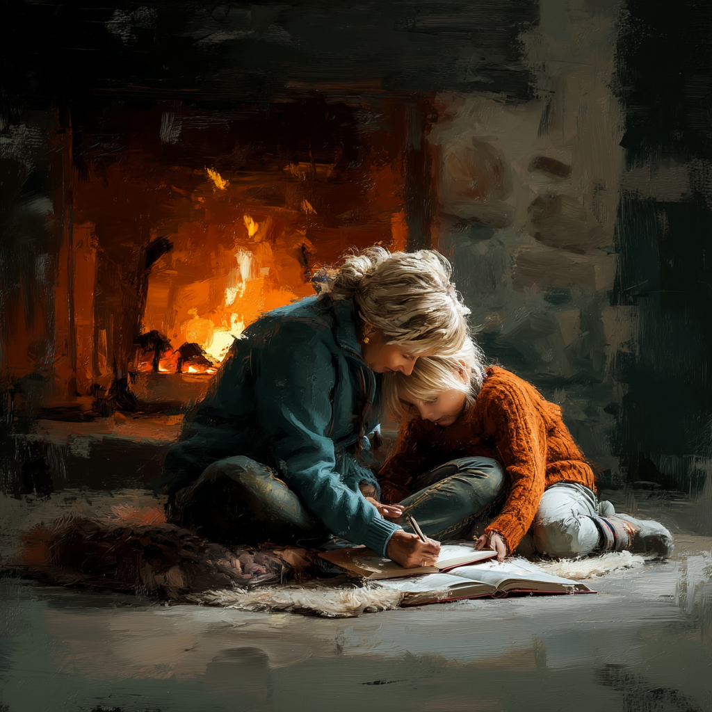 Family Storytime Painting By Numbers Kit