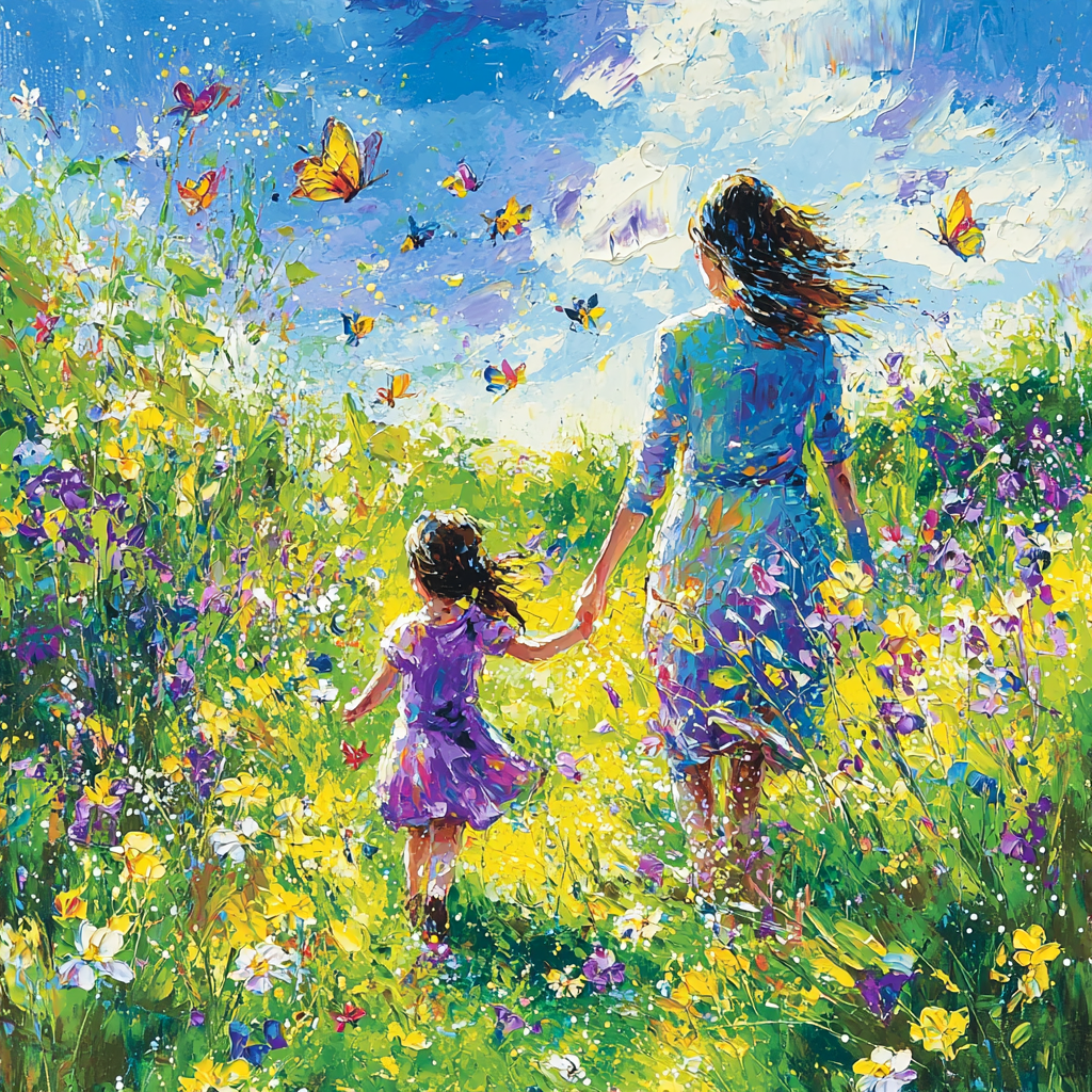 Adventure In The Meadow Number Painting