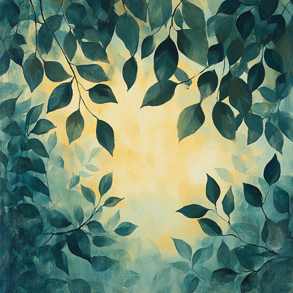 Edgar Degas Inspired Evening Chiaroscuro Of Leaves Paint by numbers kits