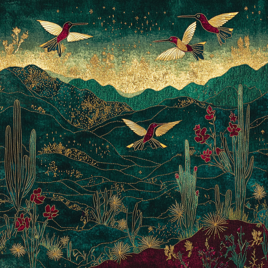 Frida Kahlo Inspired Silent Fauna Tapestry Paint by numbers kits