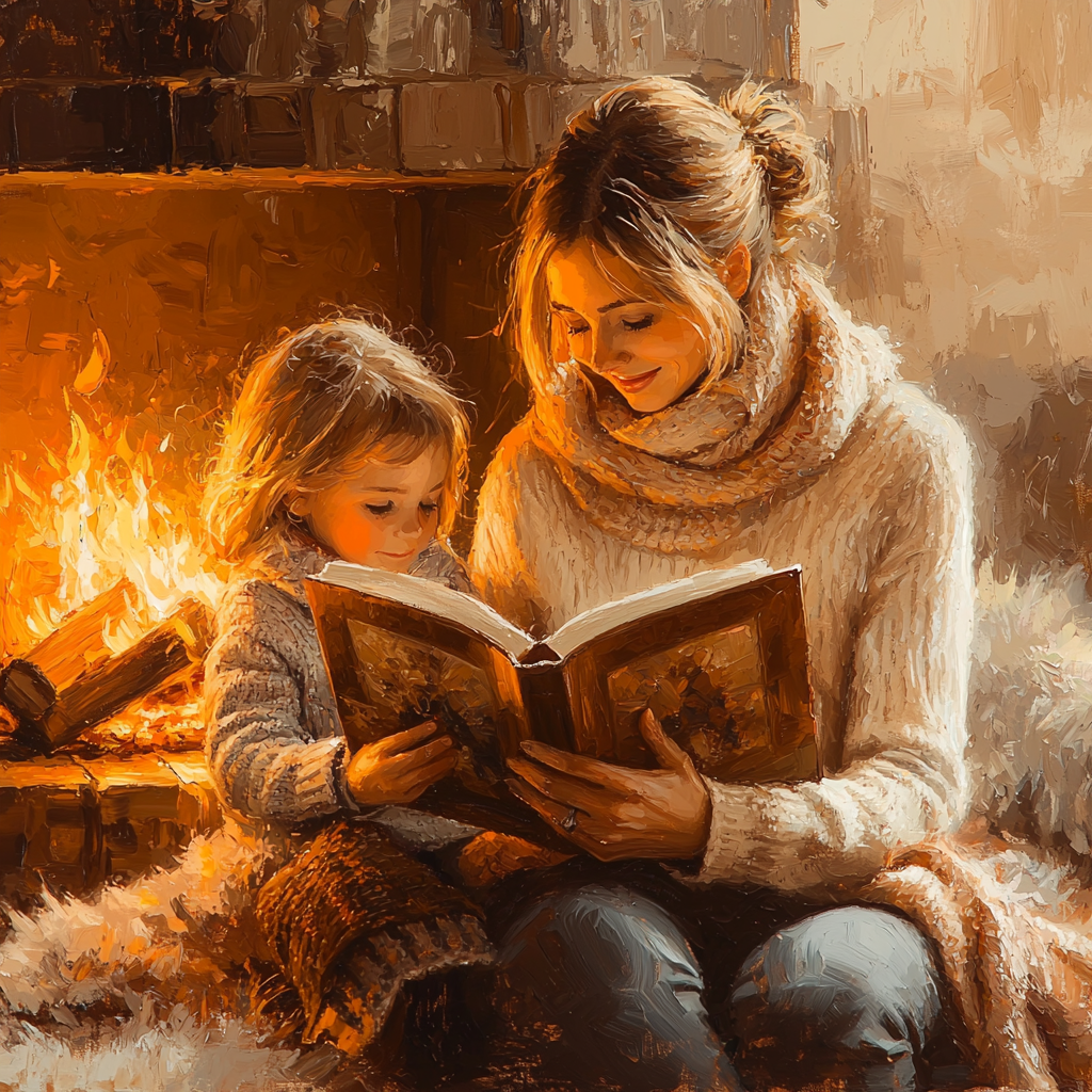 Fireside Storytime DIY Paint By Numbers