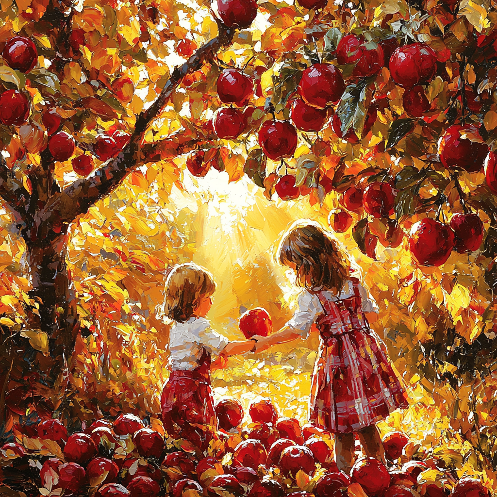 Golden Harvest Moments Paint By ColorGolden Harvest Moments - DIY Painting By Numbers Kit - Image 3