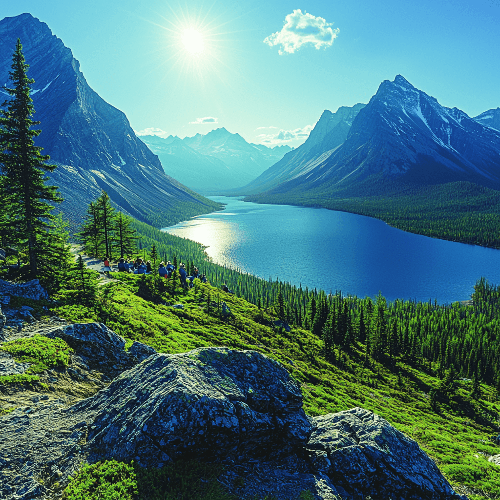 The Icefields Parkway Numbered Painting Kits