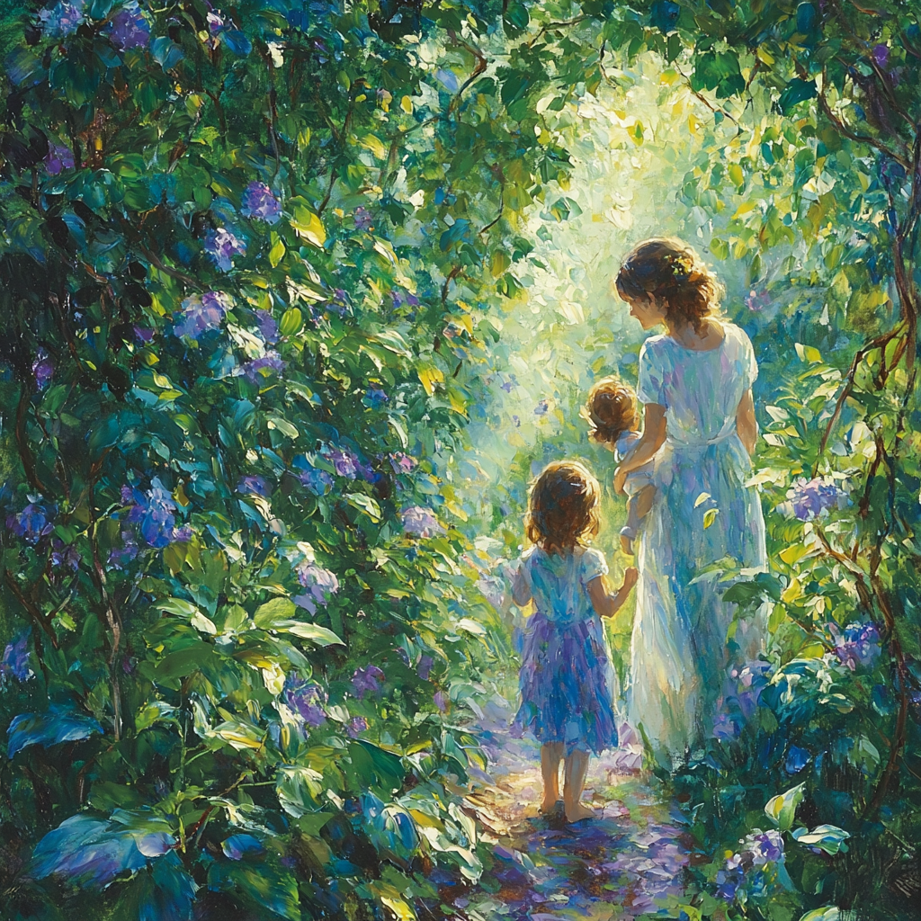 Hidden Garden Treasures Numbered Painting Kits