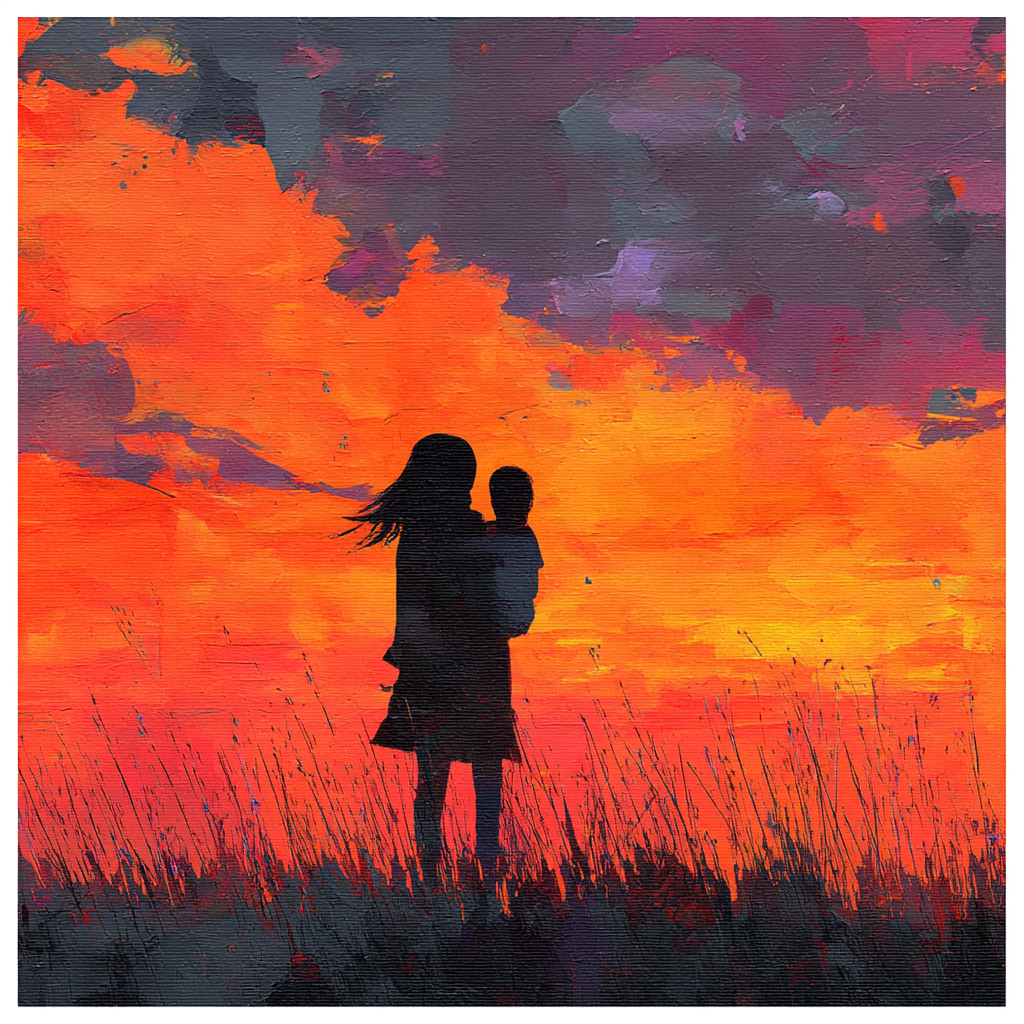 Silhouettes Of Connection Paint By Numbers Art