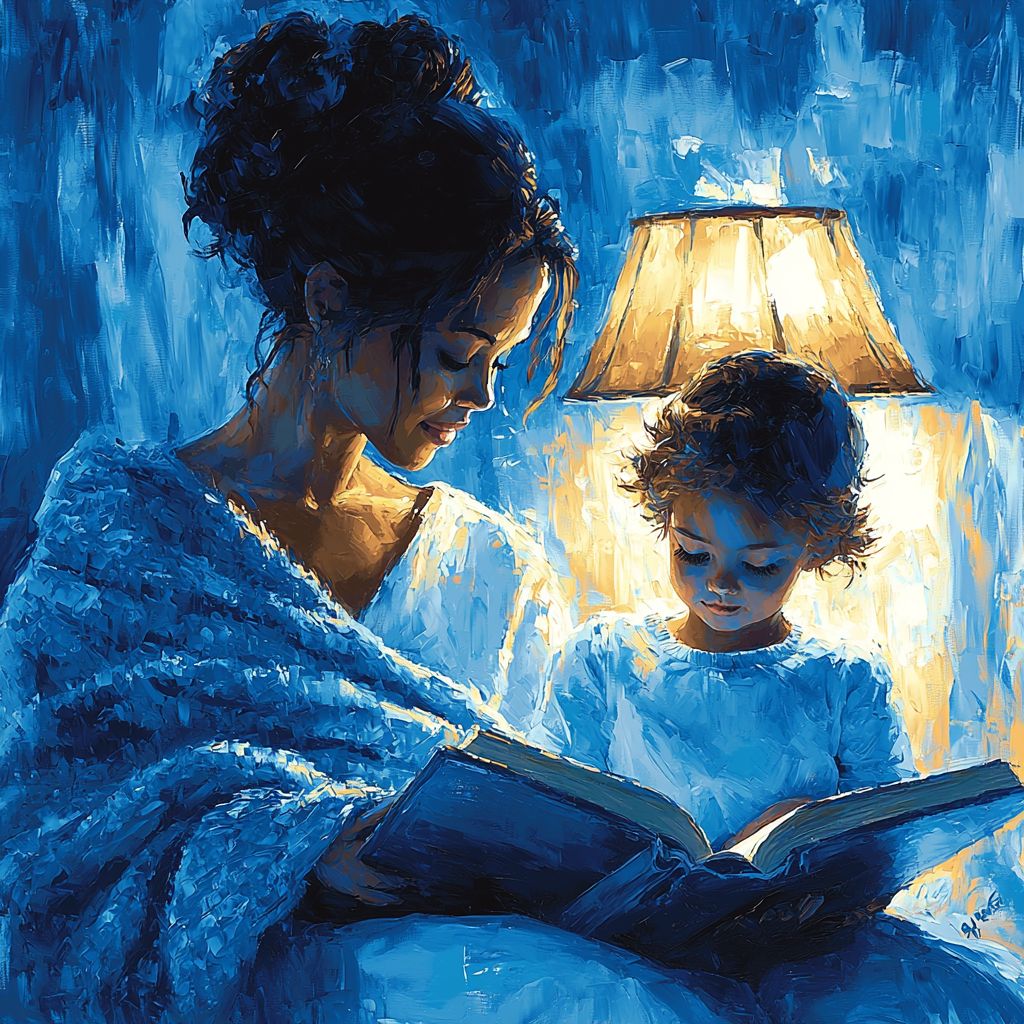 Midnight Storytime Paint By Color