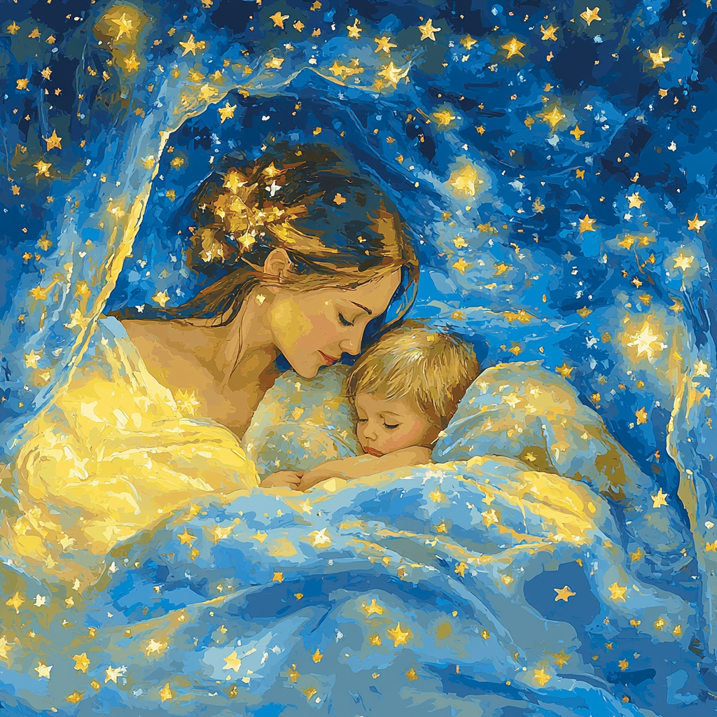 Magic Of Bedtime Stories Painting Number Kit