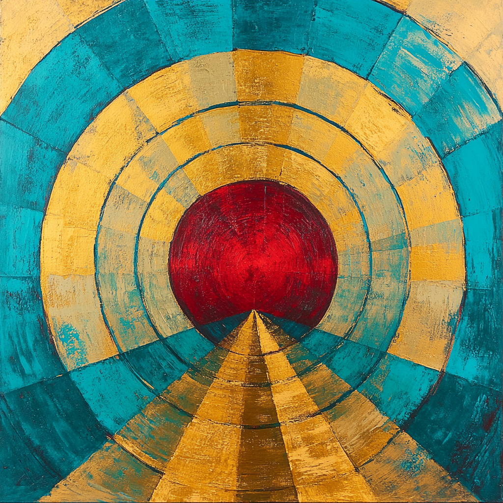 Wassily Kandinsky Inspired Cosmic Dance Paint by numbers kits