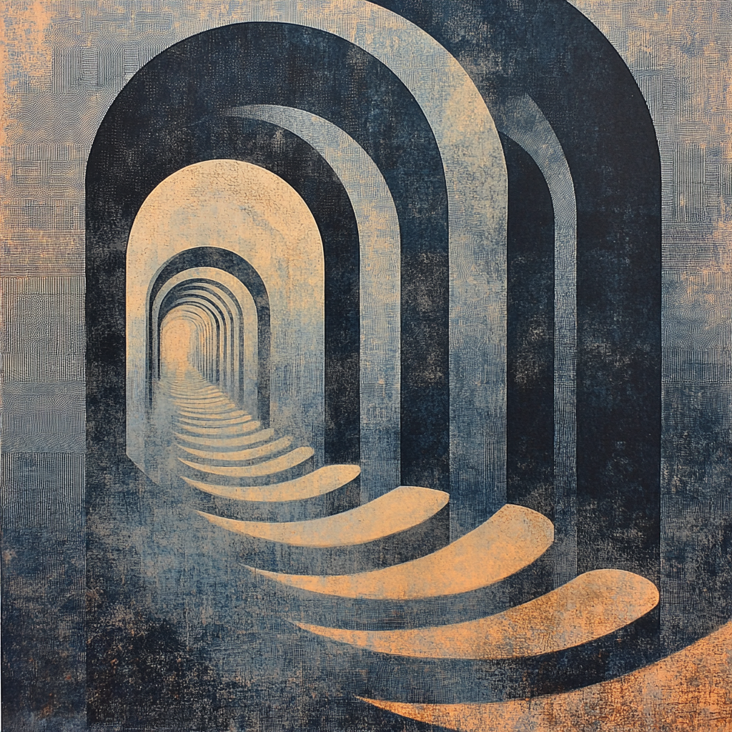 Max Ernst Inspired Echoes Of Silence painting number kit