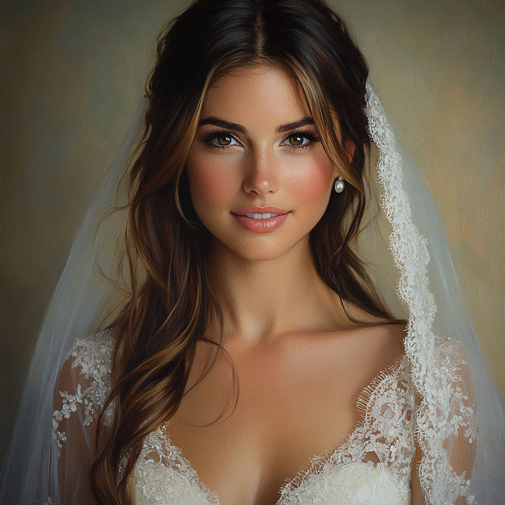 Élisabeth Vigée Le Brun Inspired Bridal Portrait Painting by numbers kit