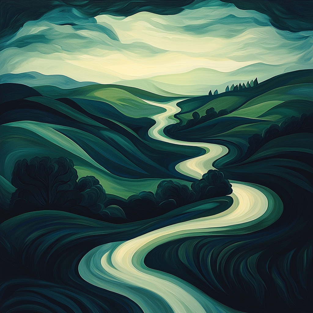 Caravaggio Inspired The Path Of Dreams Painting Number Kit