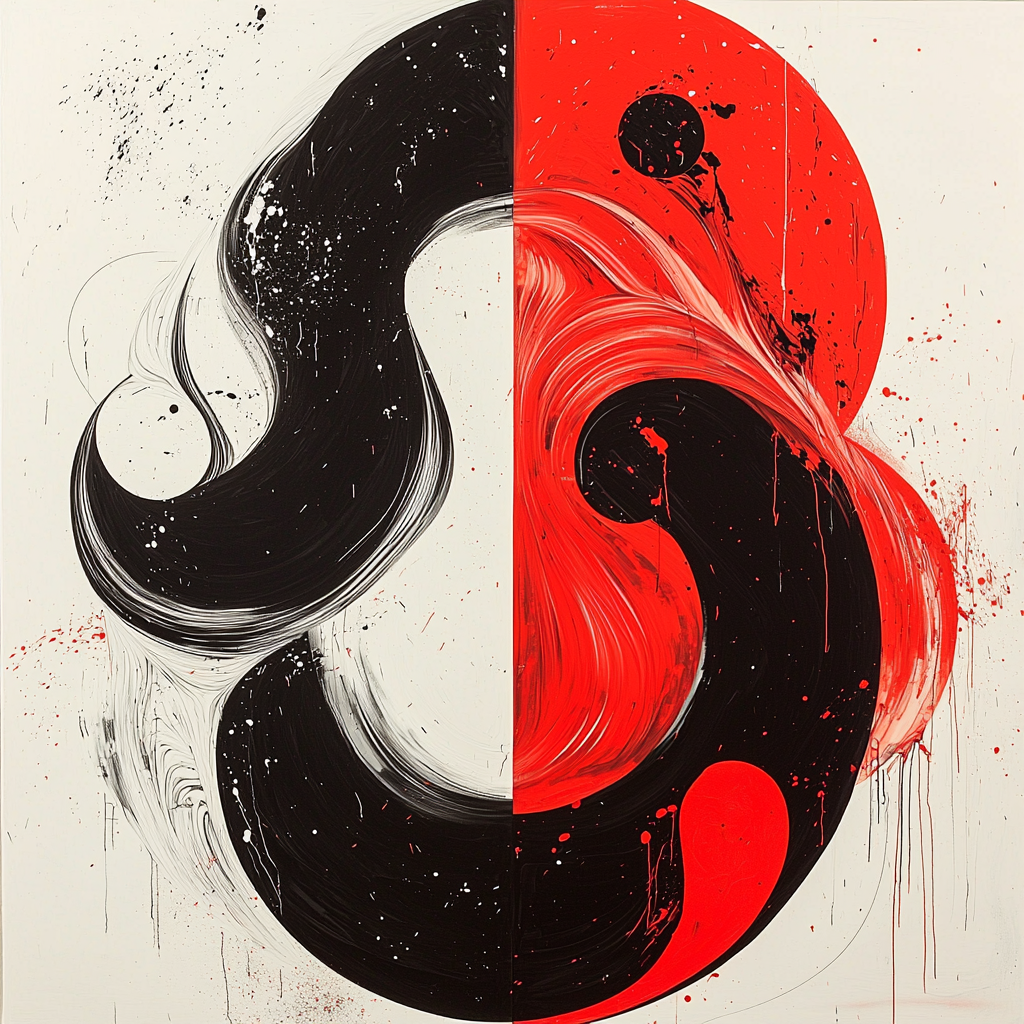 Banksy Inspired The Cycle Of Existence Paint By Color