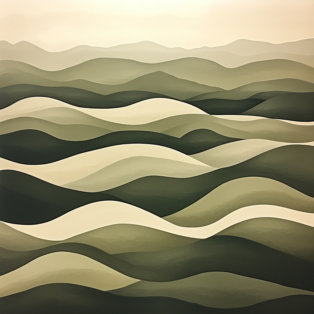 M.C. Escher Inspired Mirrorfold Plains Painting by numbers kit