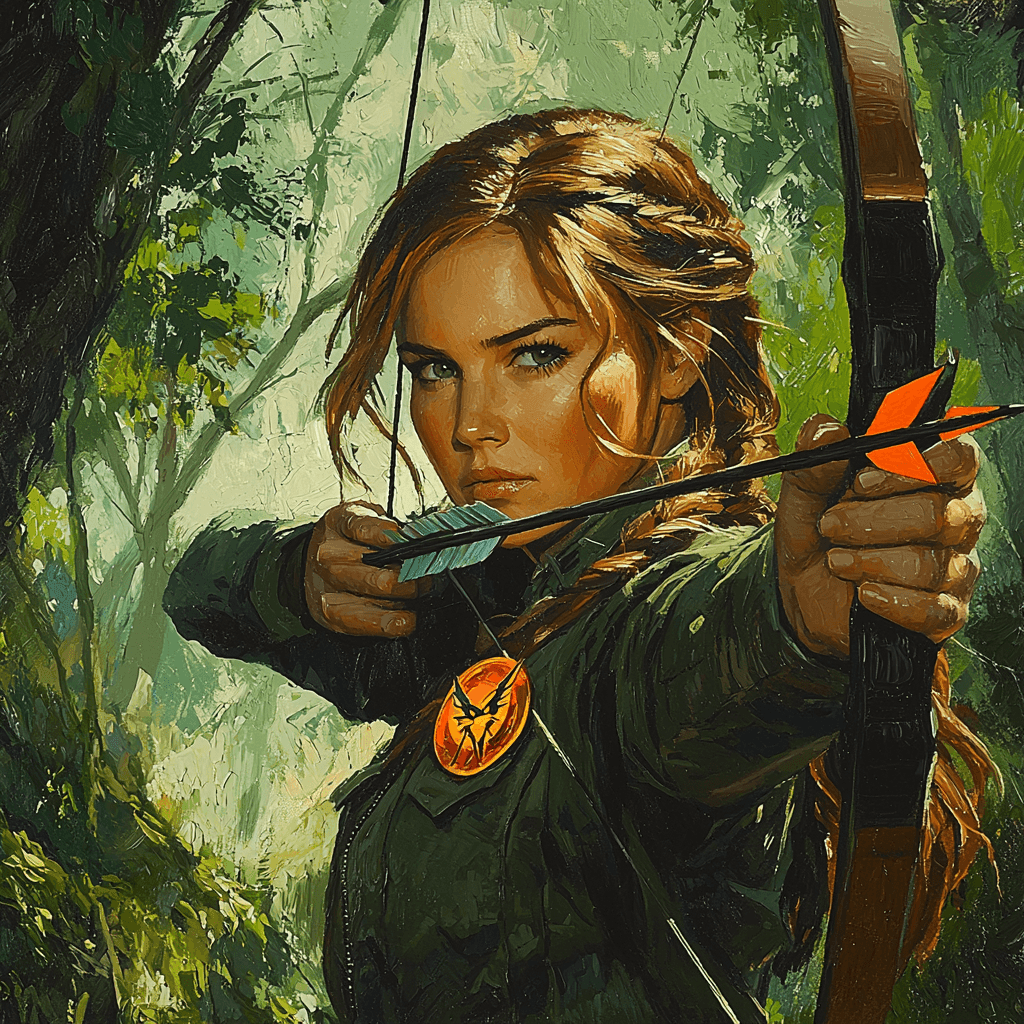 Jennifer Lawrence: Catching Fire In The Silver Screen Paint By Color