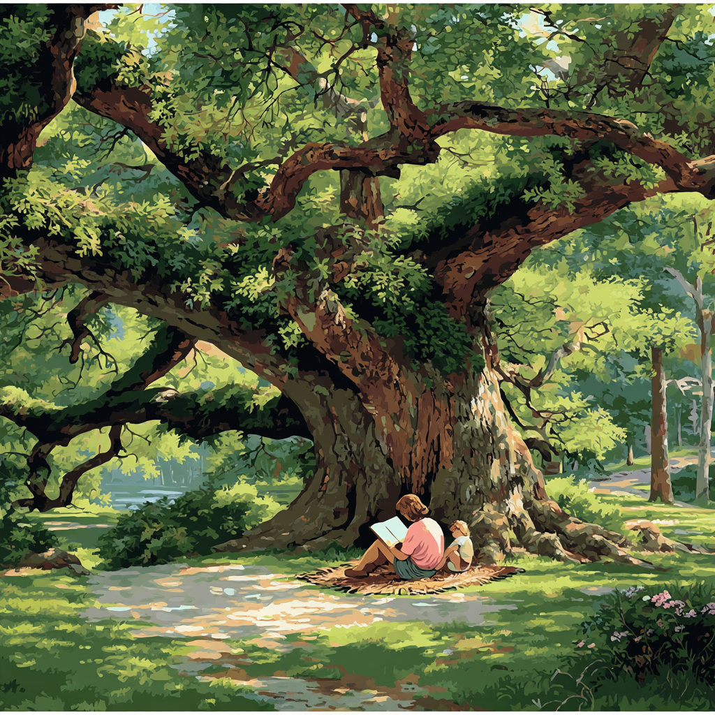 Beneath The Boughs Paint By Numbers