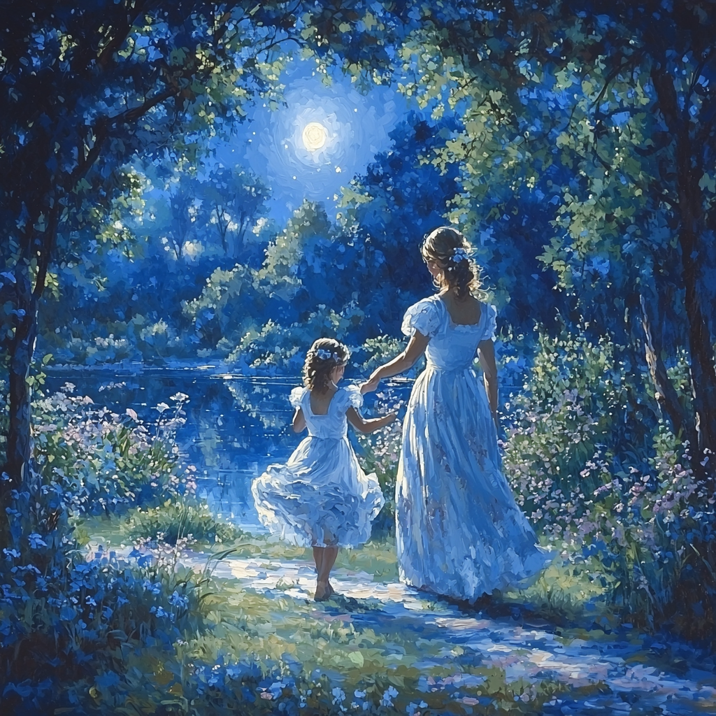 Moonlit Sonata Paint By Numbers Art
