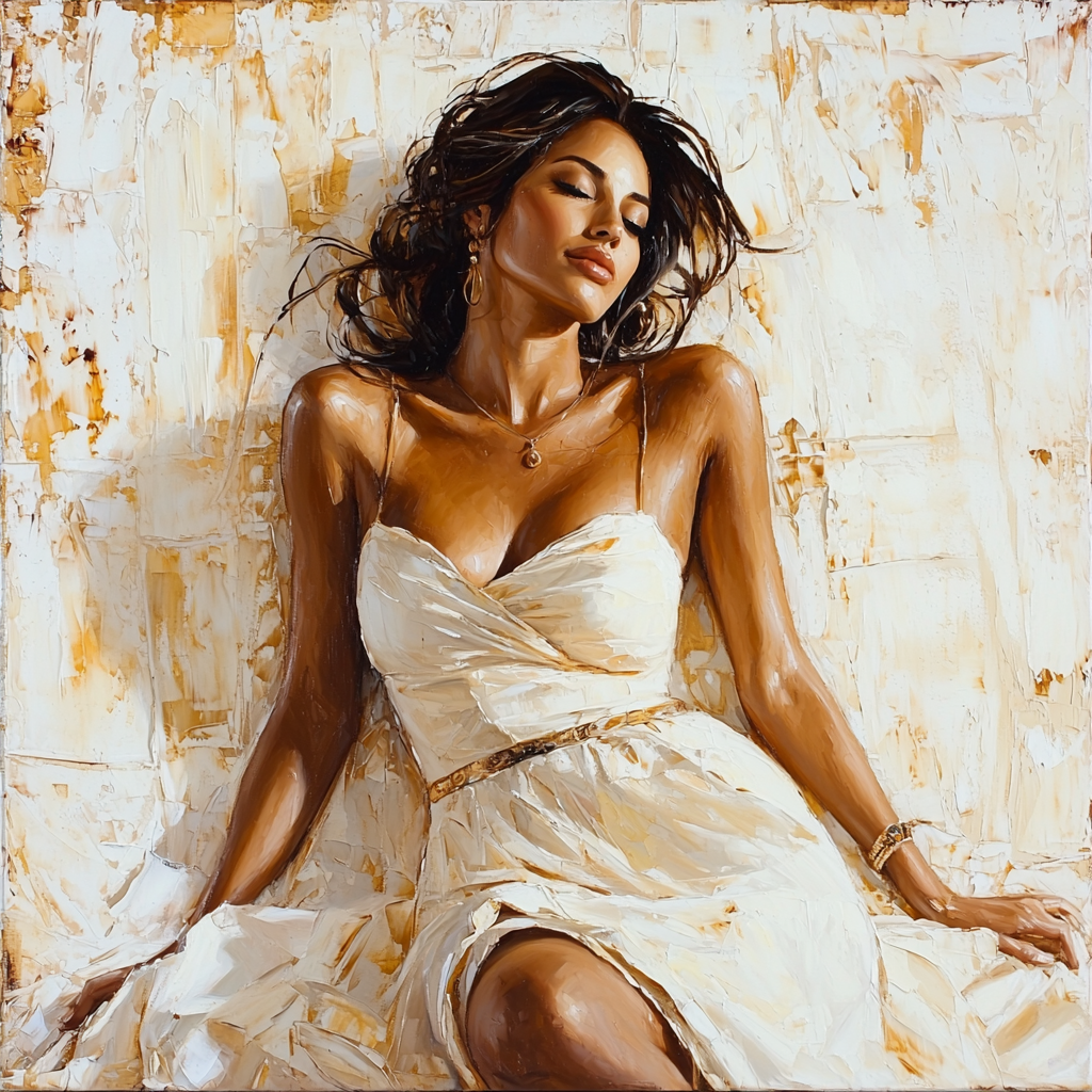 Reynolds Inspired Reynolds' Graceful Portrait Number Painting