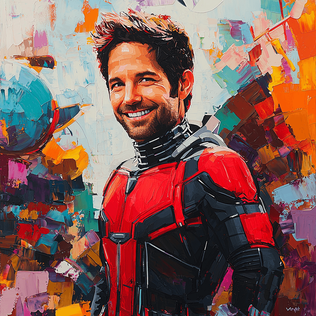 Paul Rudd: The Heart And Humor Of Ant-Man Paint By Numbers