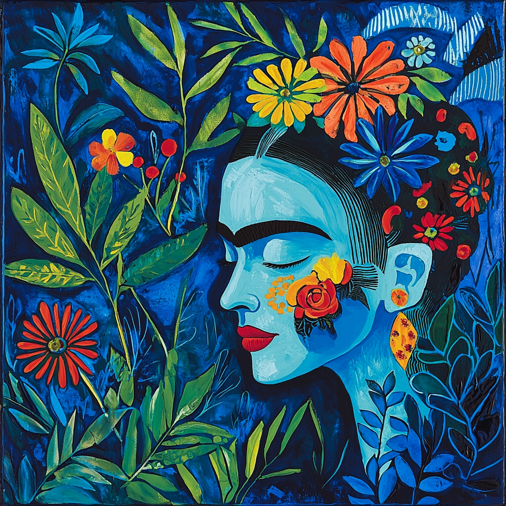 Frida Kahlo Inspired Symphony Of Inner Worlds DIY Paint By Numbers