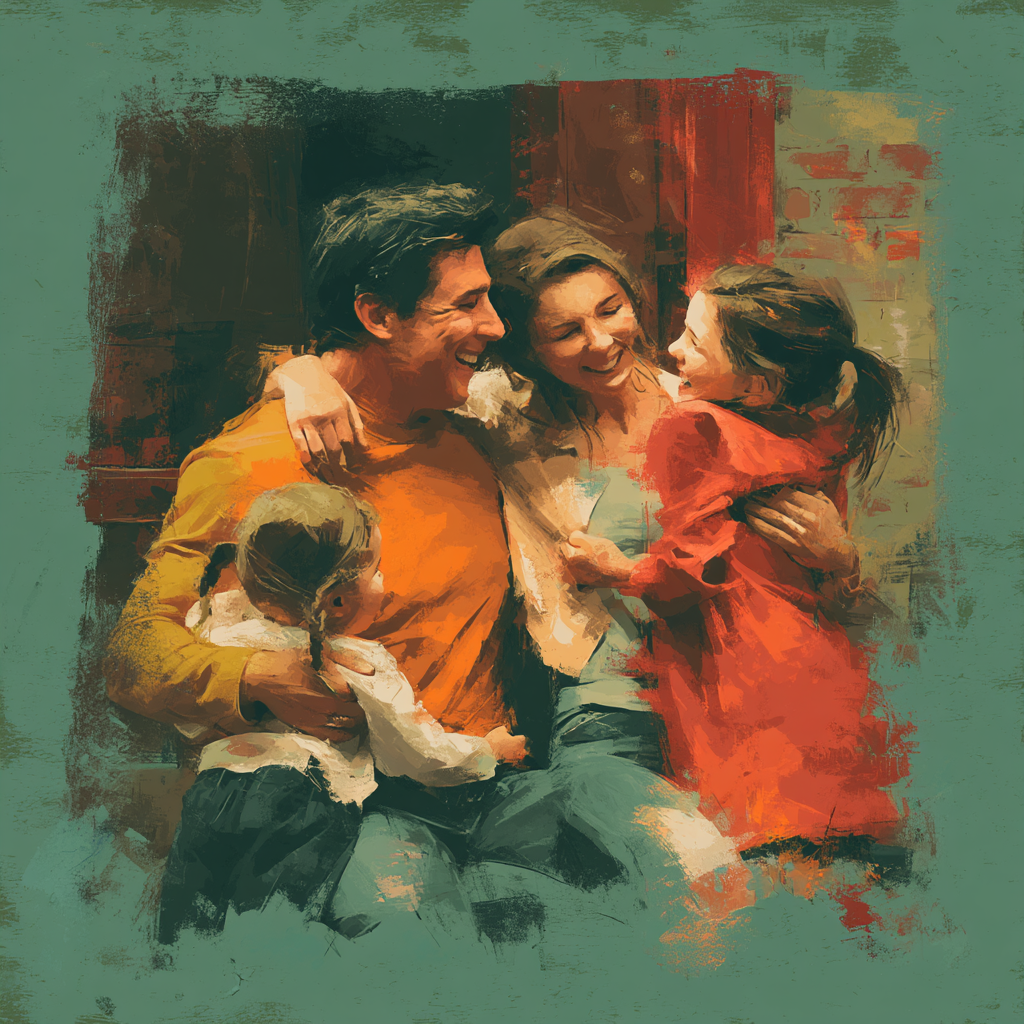 Embracing The Moments Painting Number Kit