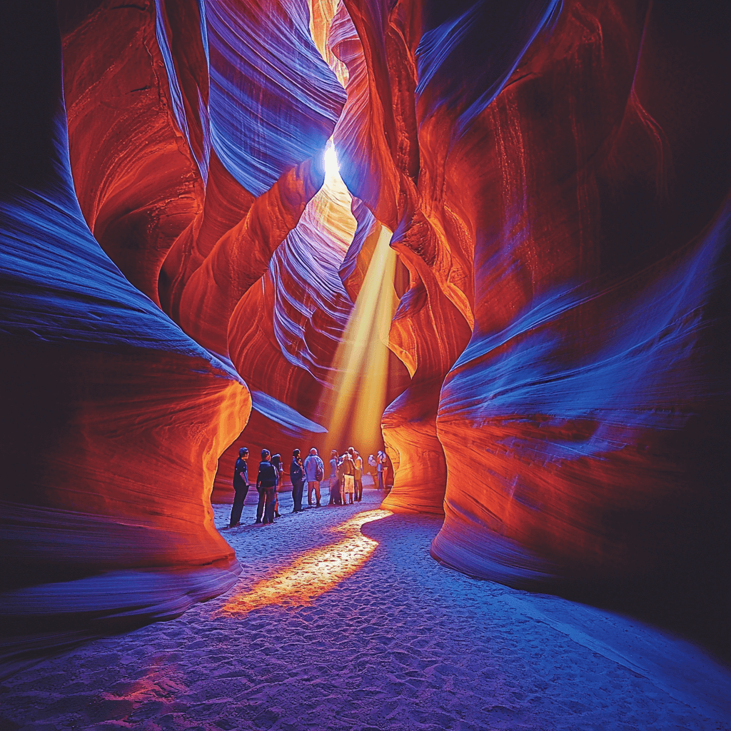 Antelope Canyon - Page Numbered Painting Kits