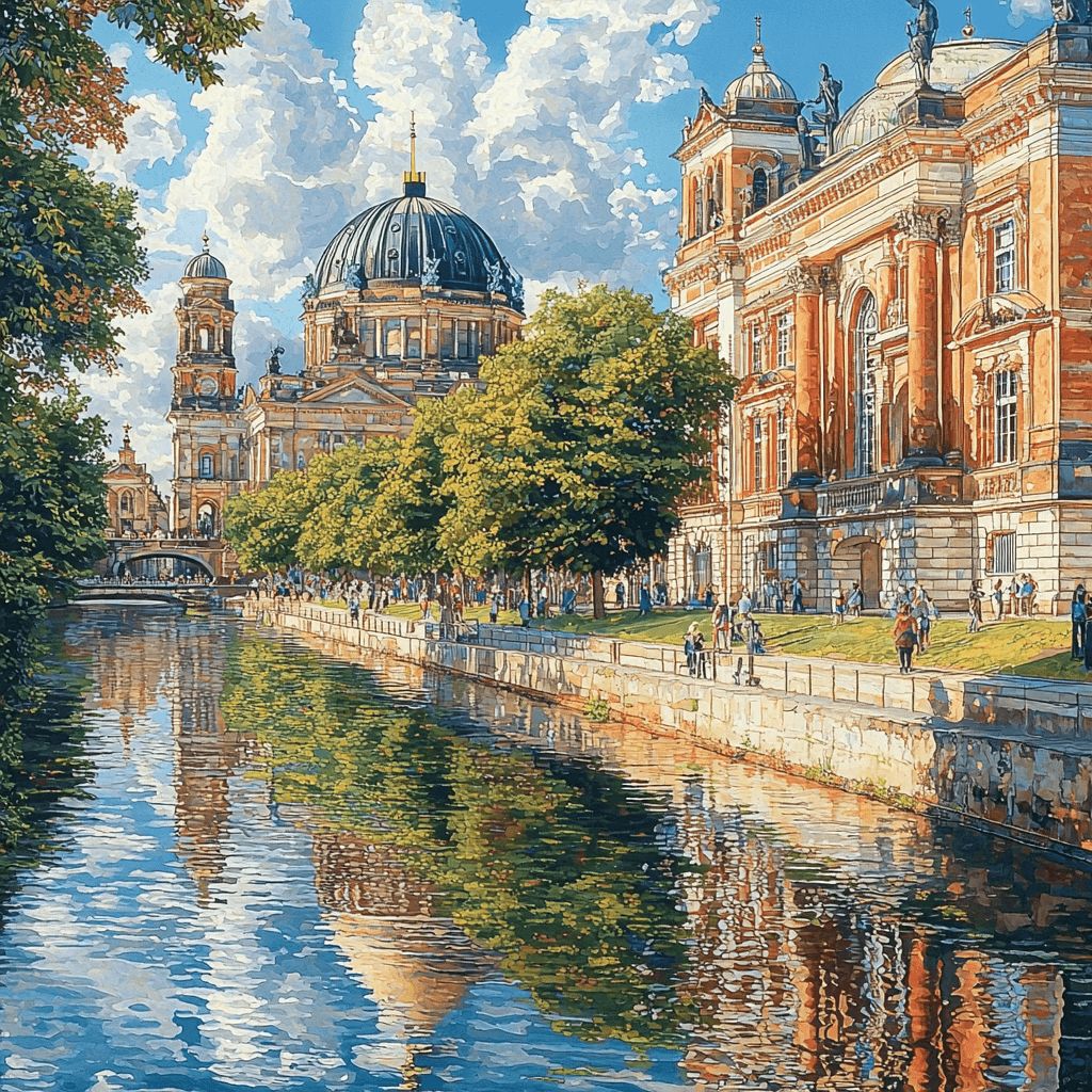 The Museumsinsel DIY Paint By Numbers