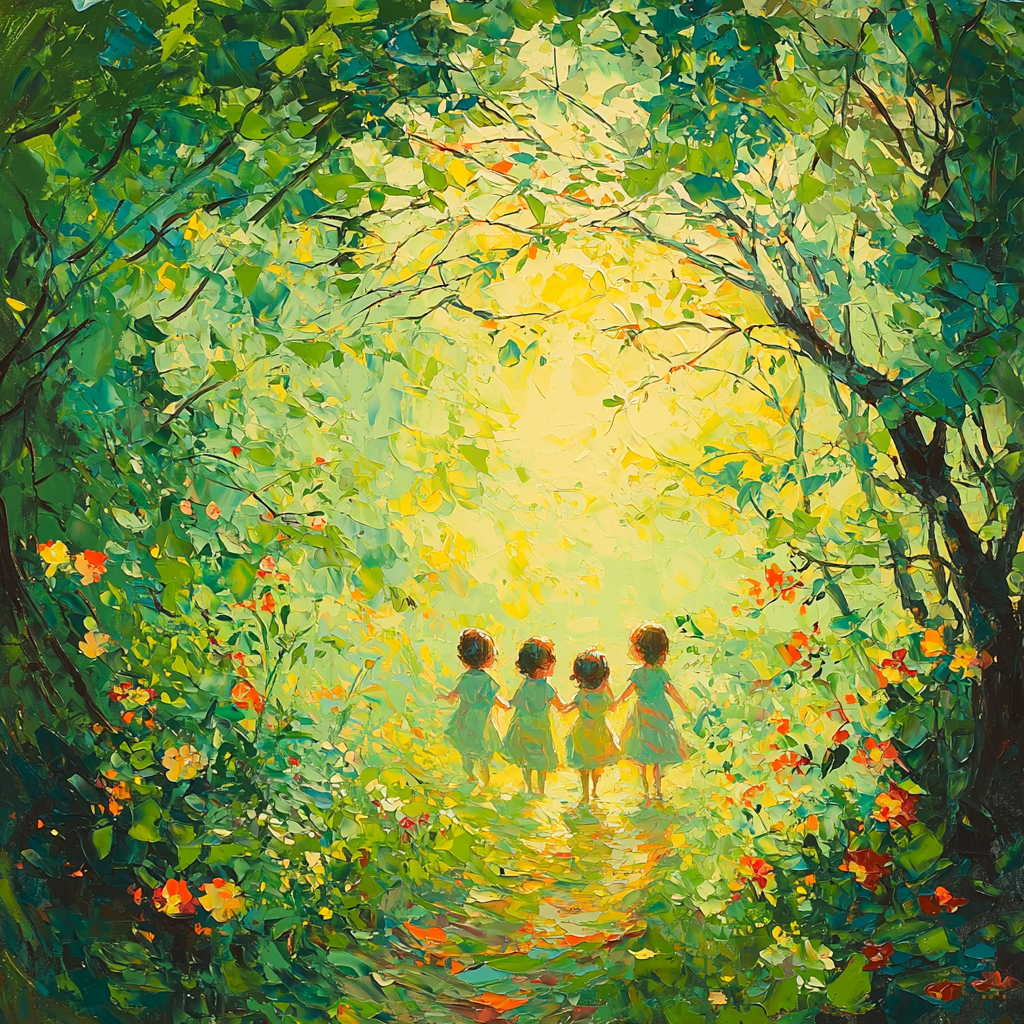 Forever Friends Painting Number Kit