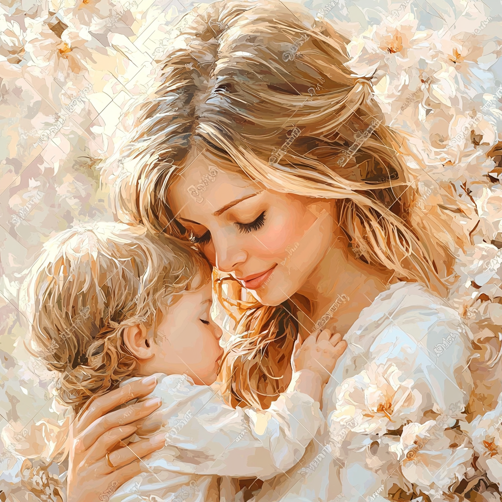 Through Mother’s Eyes Painting Number Kit