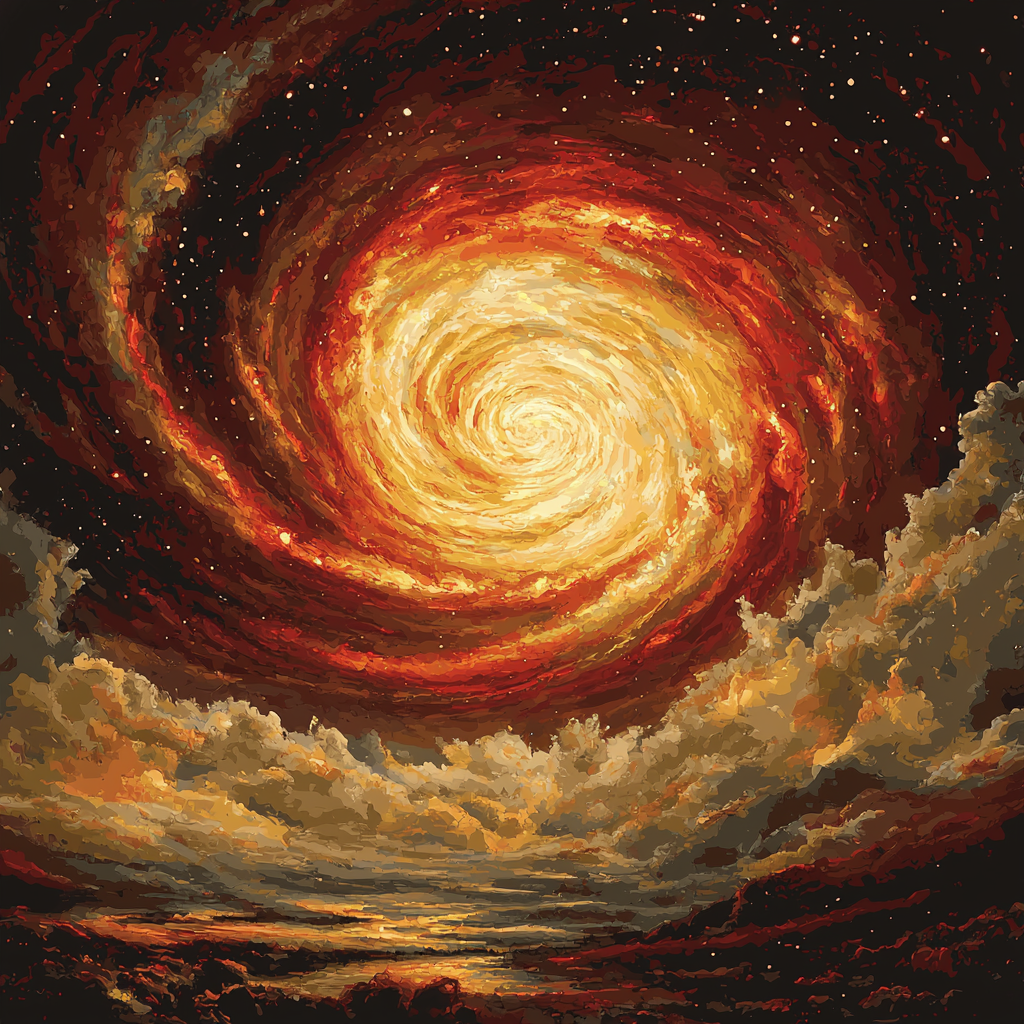 Caravaggio Inspired Cosmic Chiaroscuro Paint By Number