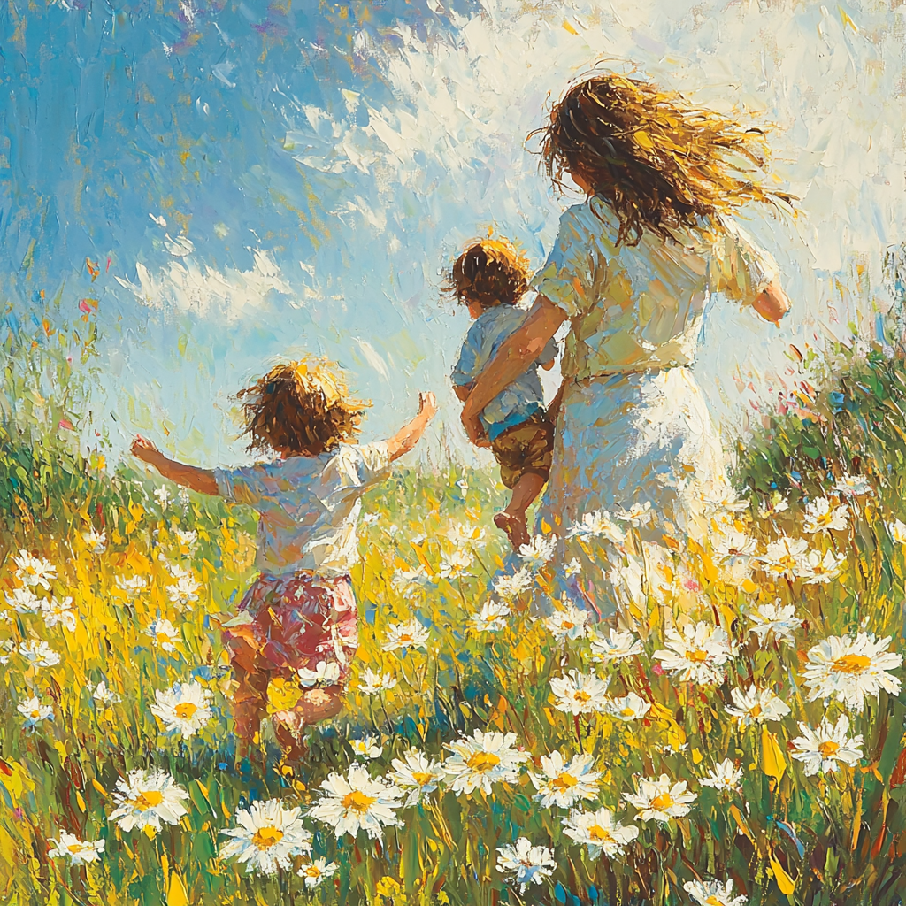 Sunlit Field Frolic DIY Paint By Numbers