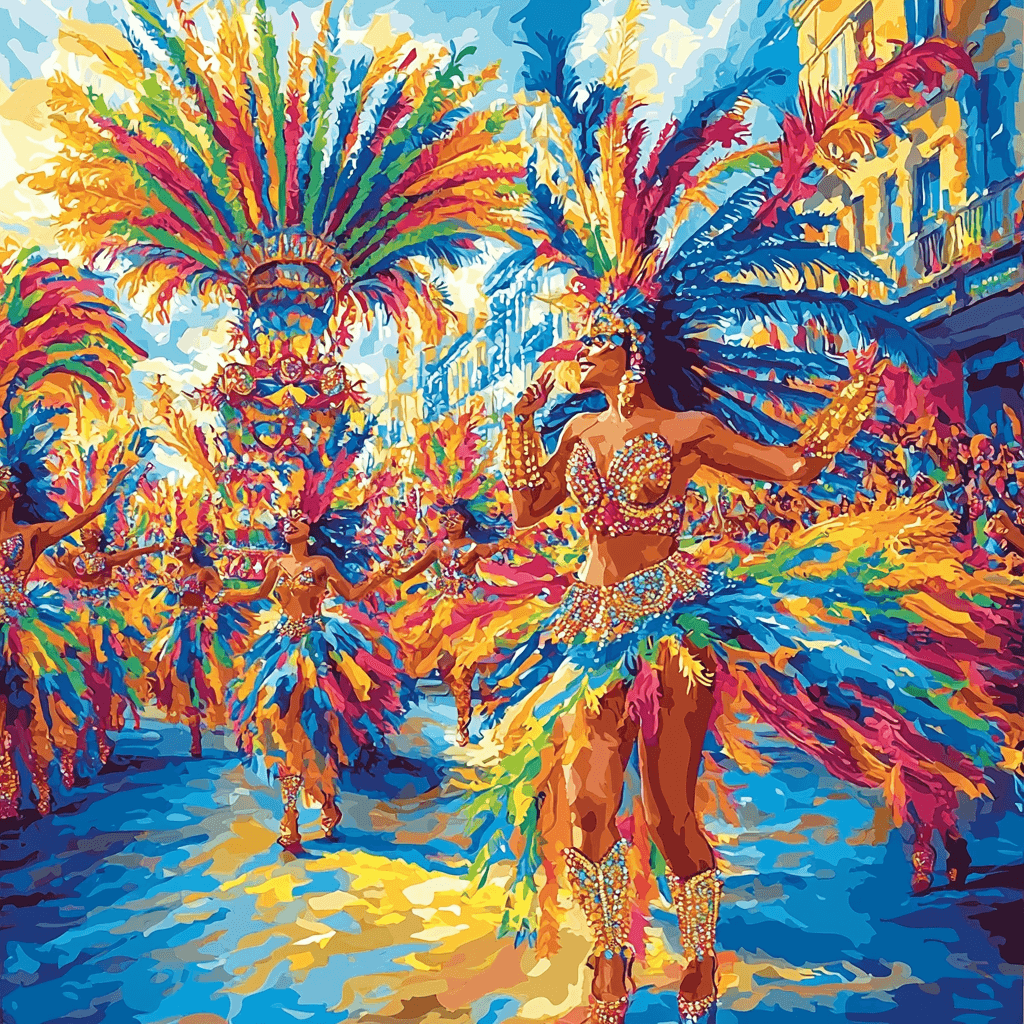 Rio Carnival - Brazil Paint By Numbers Kits