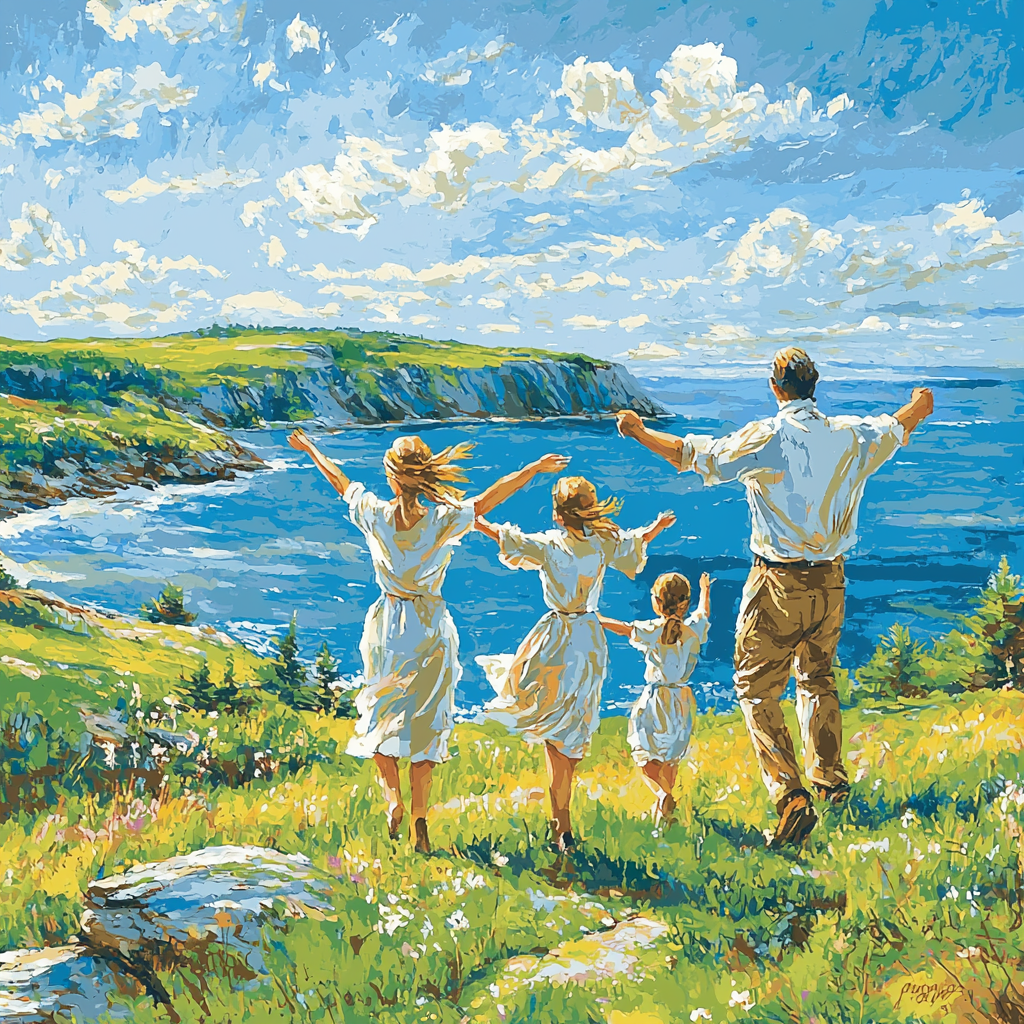 A Mother’s Guiding Hand Paint By Number