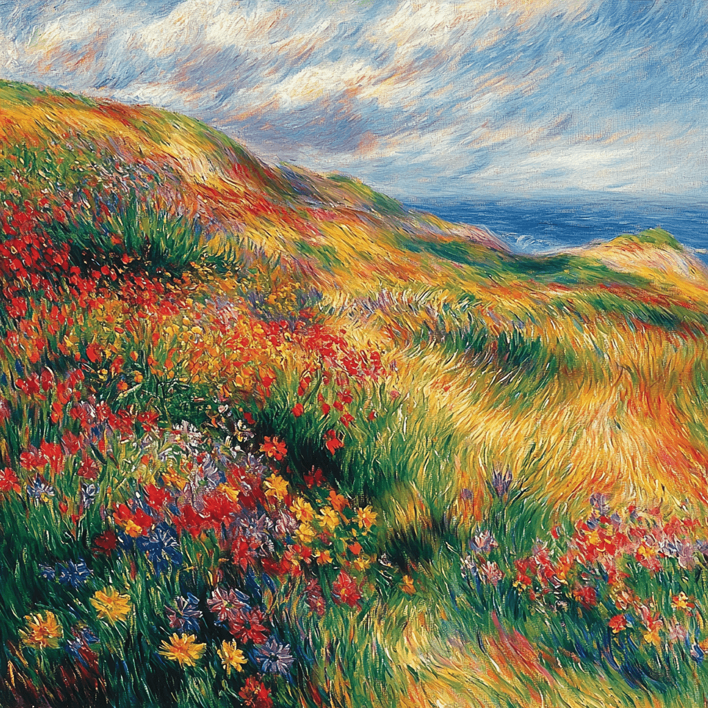 Pierre-Auguste Renoir Inspired Dancing On The Breeze Painting By Numbers Kit