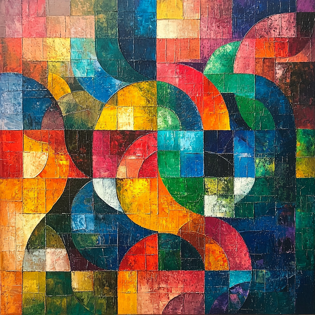 Paul Cézanne Inspired Abstract Symphonies Paint By Color