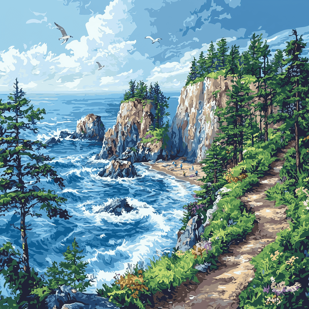 Tsitsikamma National Park Paint By Number