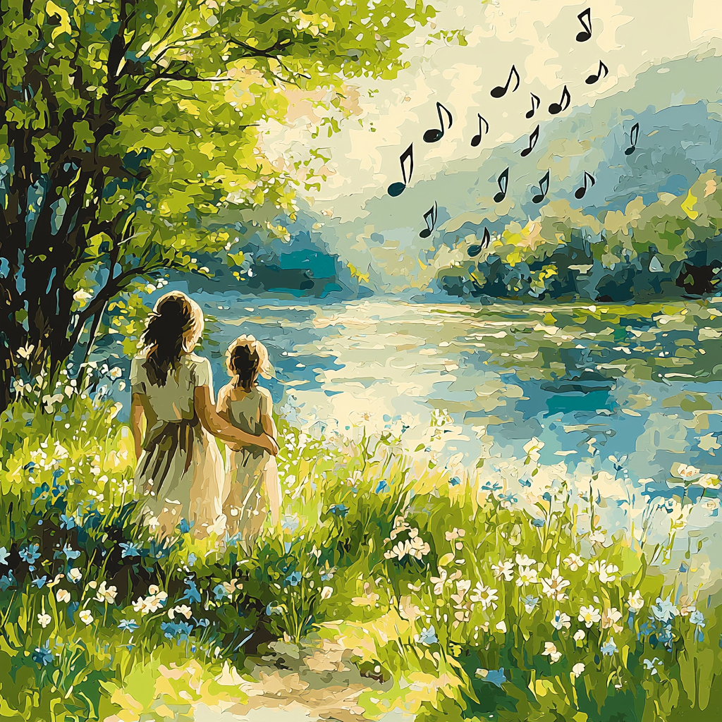 Harmony In The Meadow Paint By Numbers Kits