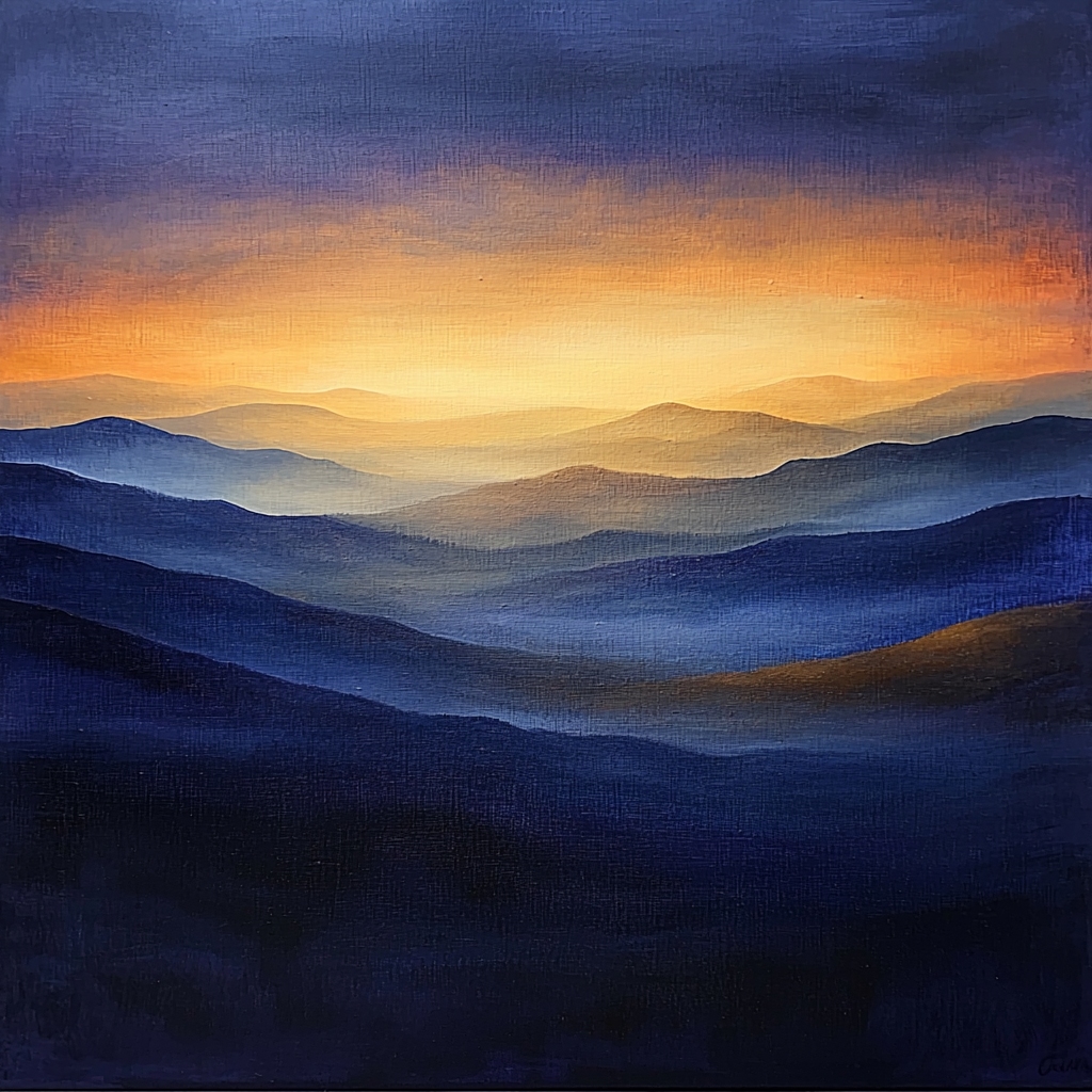 Caravaggio Inspired Ethereal Dawn Shadows Paint By Color