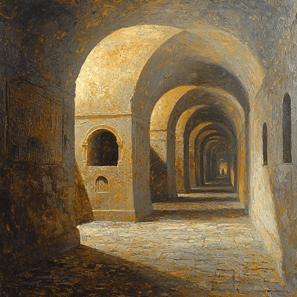 Naples Underground Catacombs Numbered Painting Kits
