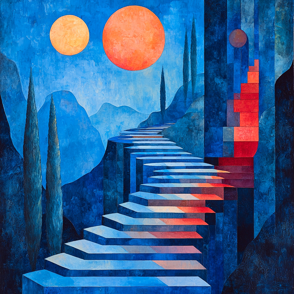 Paul Klee Inspired Ethereal Fantasies Paint By Numbers