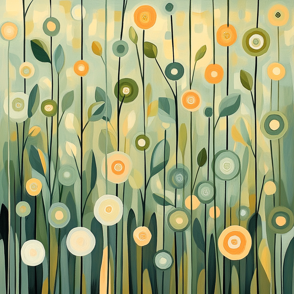 Paul Klee Inspired Garden Of Signals Paint by numbers kits