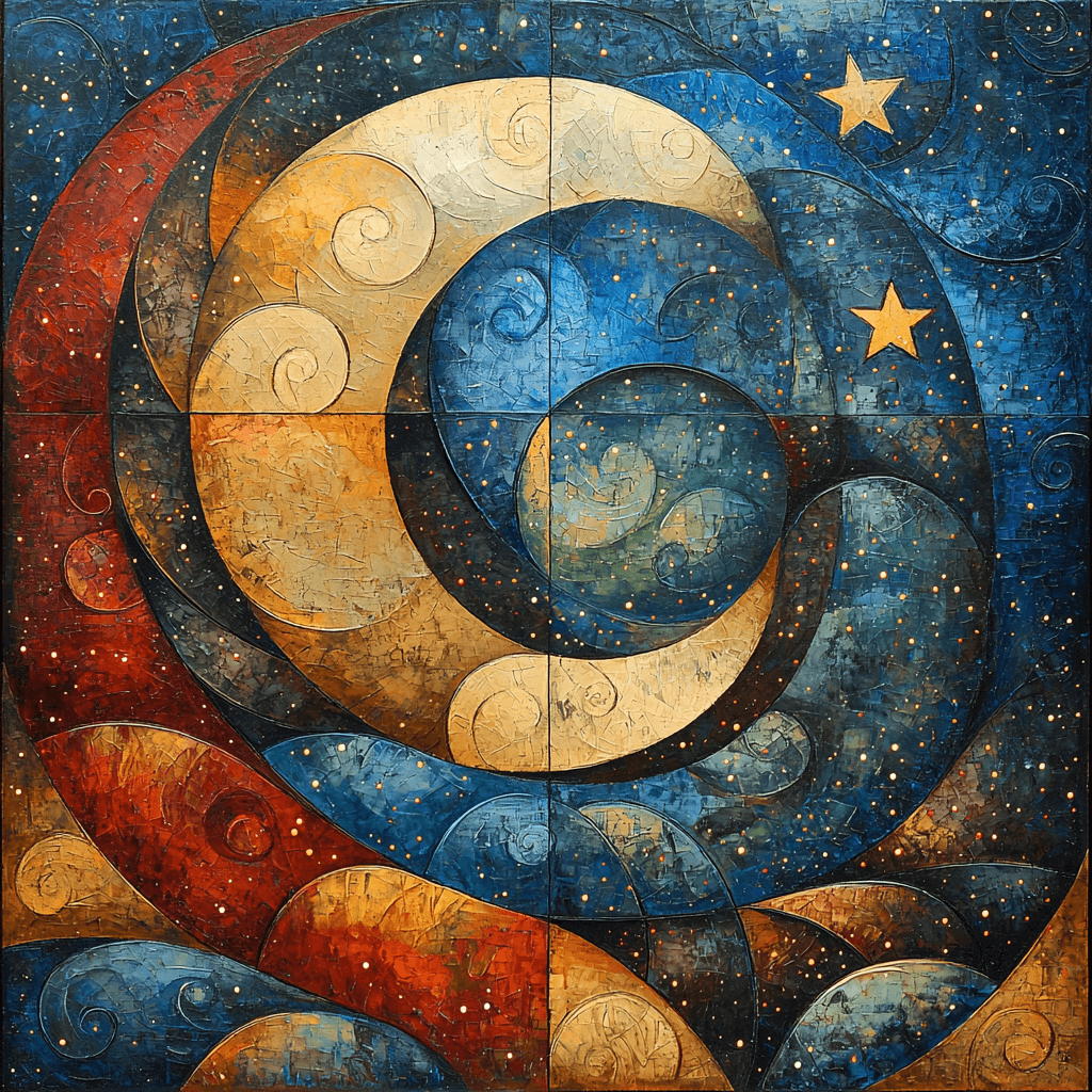 Paul Klee Inspired Harmonious Rhythms Of The Cosmos Paint By Number