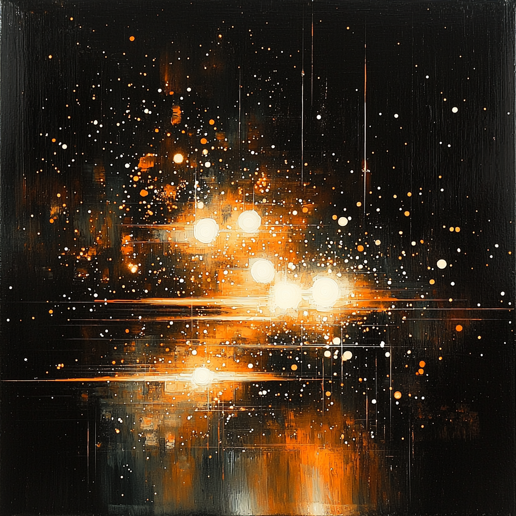 Caravaggio Inspired Ethereal Light Dance Painting Number Kit