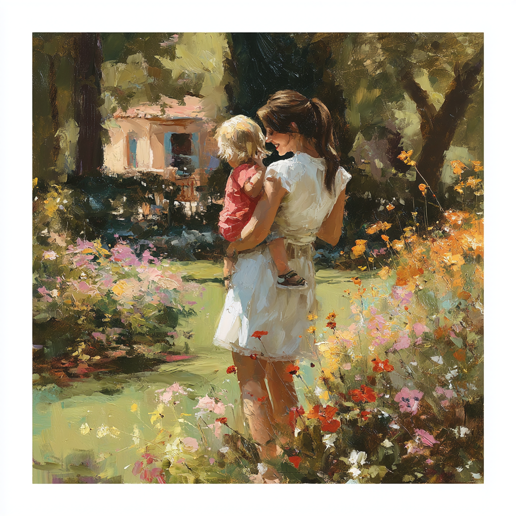 Lullaby In Bloom Painting Number Kit
