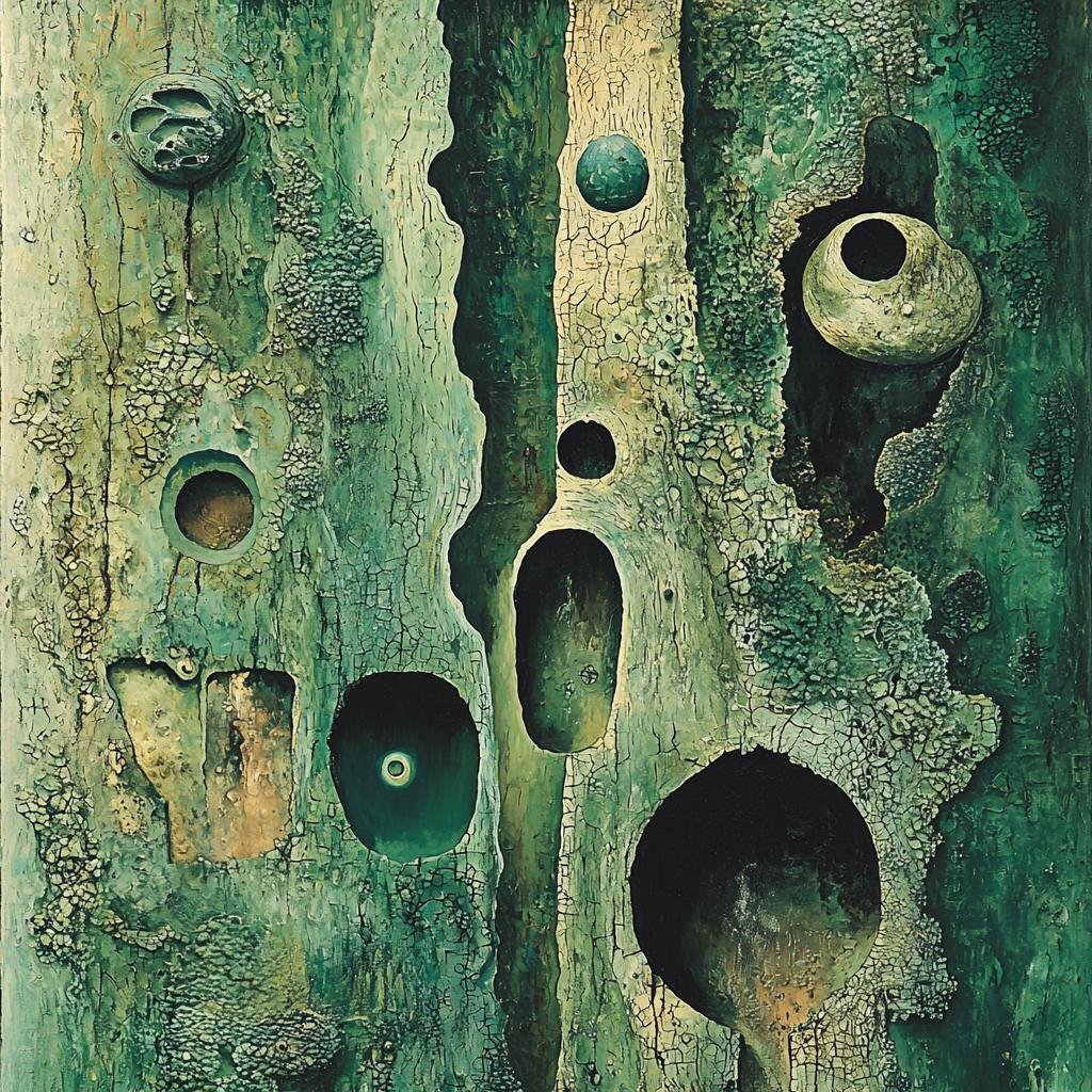 Max Ernst Inspired Enchanted Symbiosis Paint By Number