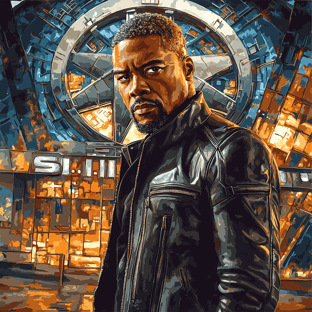 Samuel L. Jackson: The Authority Of Nick Fury Number Painting