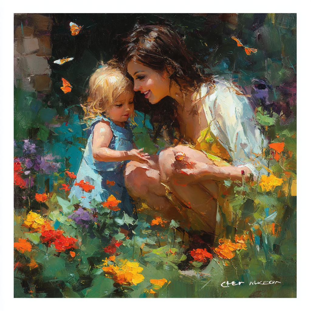 Adventure In The Butterfly Garden Paint By Numbers