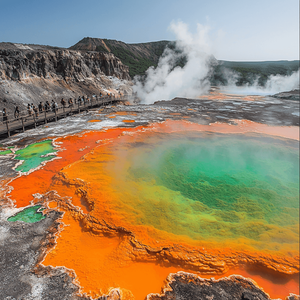 Wai-O-Tapu Thermal Wonderland - New Zealand Painting By Numbers Kit