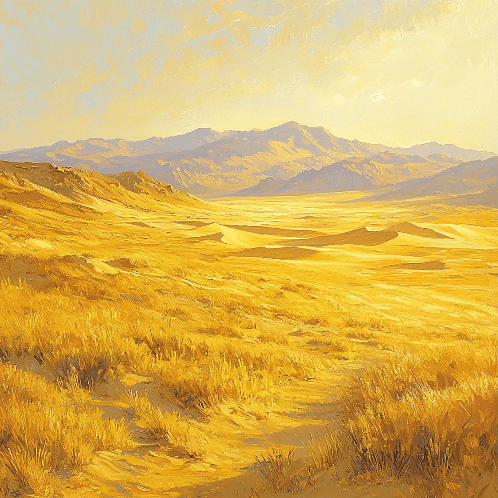 John Singer Sargent Inspired Radiant Desert Harmony Numbered Painting Kits